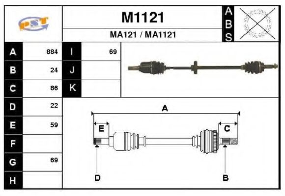 SNRA M1121