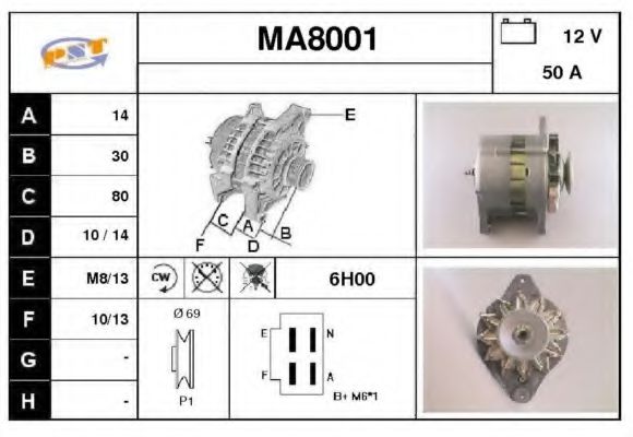 SNRA MA8001