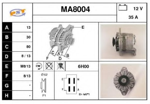 SNRA MA8004