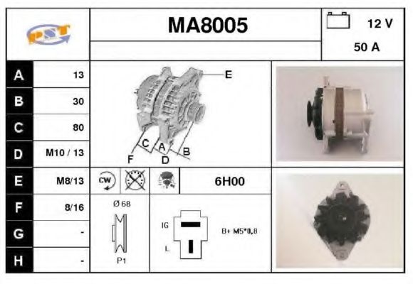 SNRA MA8005