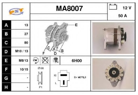 SNRA MA8007