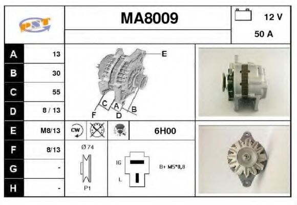 SNRA MA8009