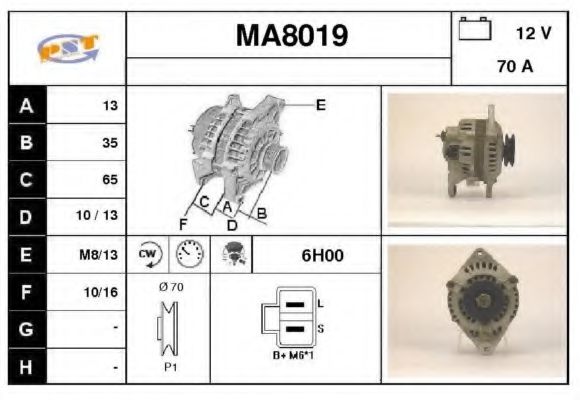 SNRA MA8019