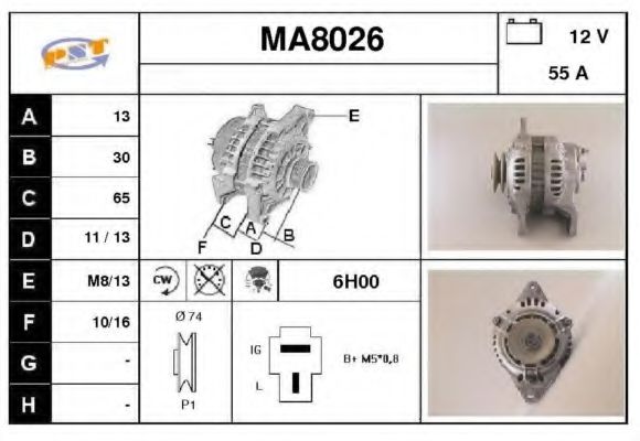 SNRA MA8026