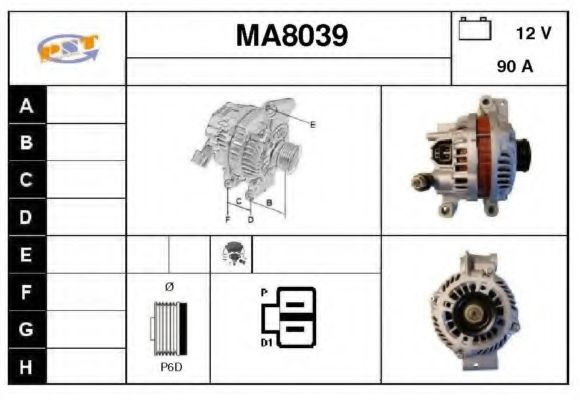SNRA MA8039
