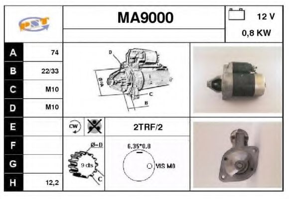 SNRA MA9000