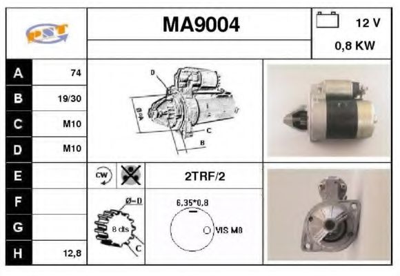 SNRA MA9004