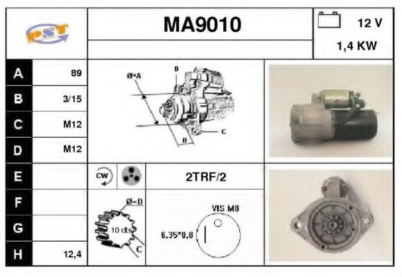 SNRA MA9010