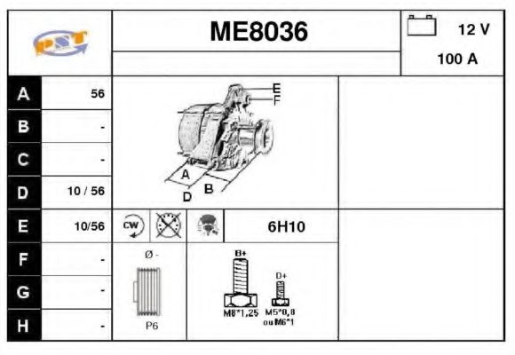 SNRA ME8036