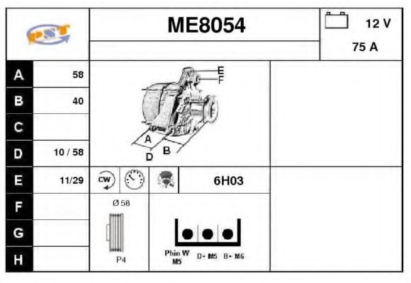 SNRA ME8054