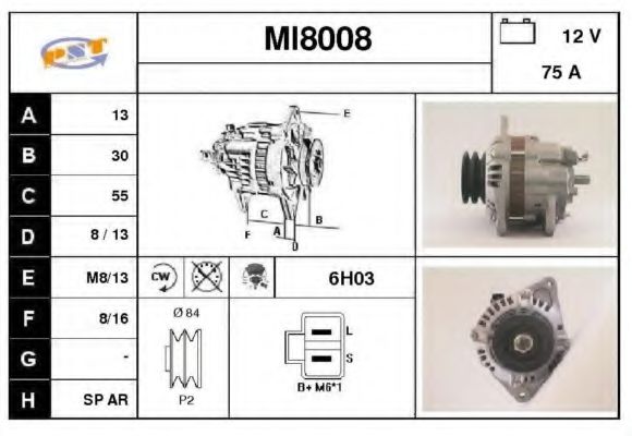 SNRA MI8008