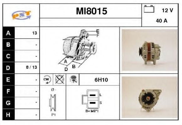 SNRA MI8015