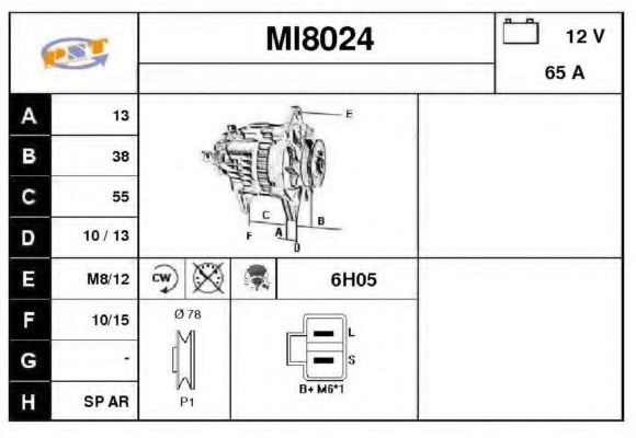 SNRA MI8024