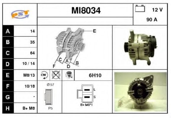 SNRA MI8034