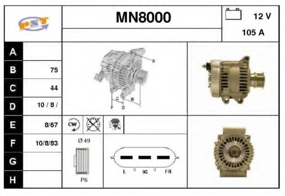 SNRA MN8000
