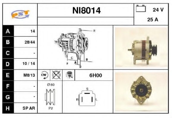 SNRA NI8014