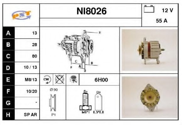 SNRA NI8026