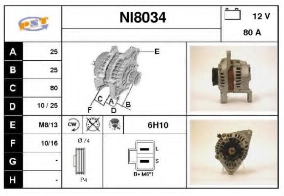 SNRA NI8034
