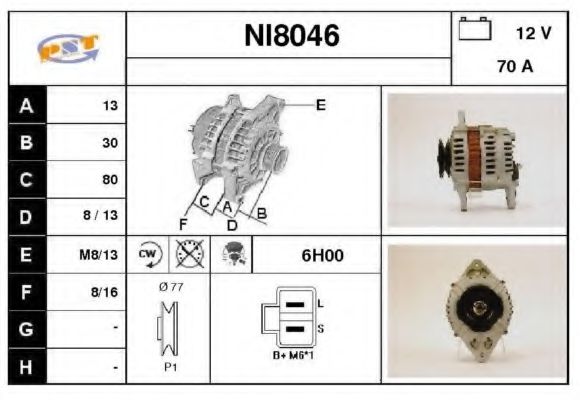 SNRA NI8046