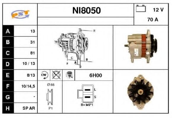 SNRA NI8050