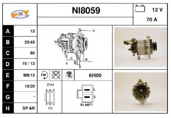 SNRA NI8059