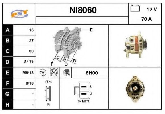 SNRA NI8060