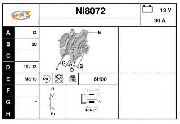 SNRA NI8072