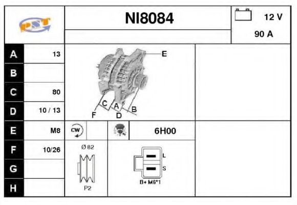 SNRA NI8084 SNRA NI8084