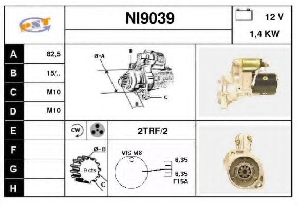 SNRA NI9039
