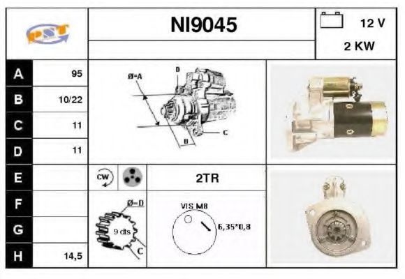 SNRA NI9045 SNRA NI9045