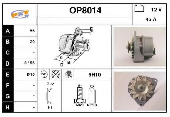 SNRA OP8014