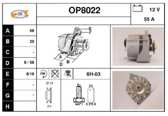 SNRA OP8022