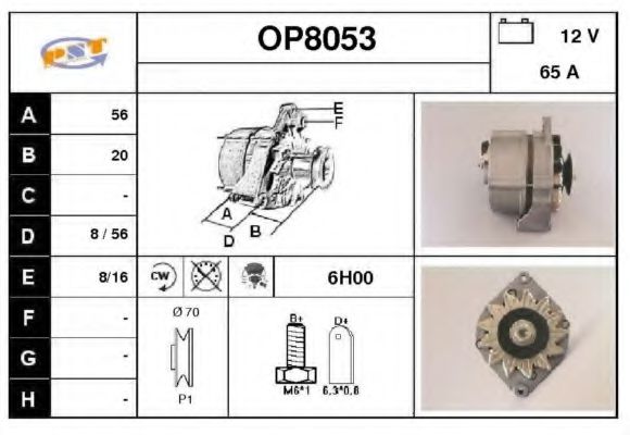 SNRA OP8053