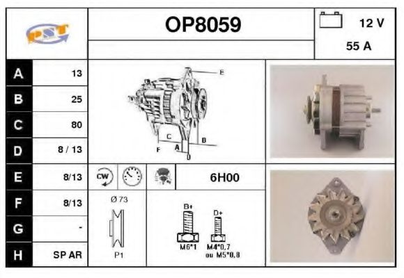SNRA OP8059 SNRA OP8059