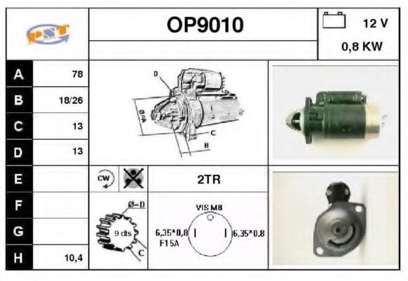 SNRA OP9010