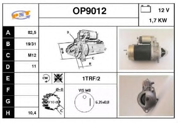 SNRA OP9012