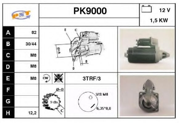SNRA PK9000