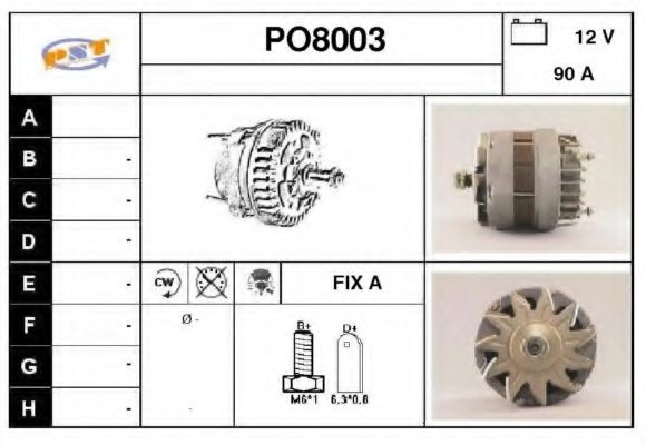 SNRA PO8003