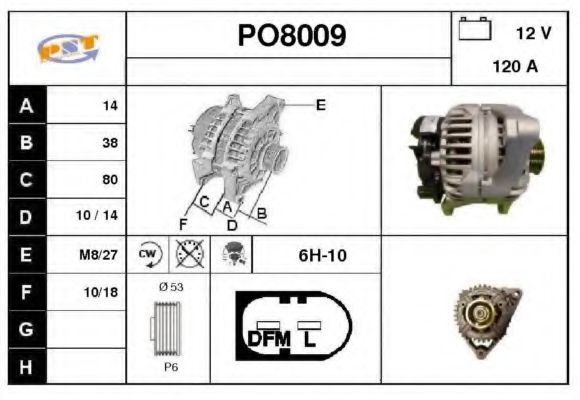 SNRA PO8009