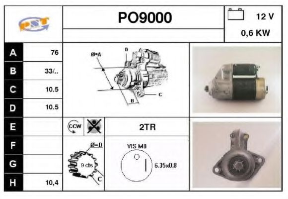 SNRA PO9000