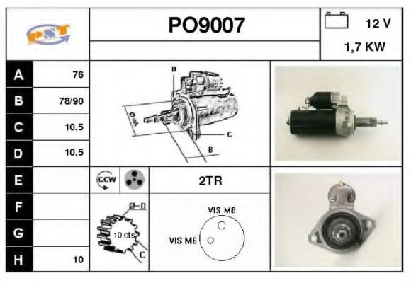 SNRA PO9007