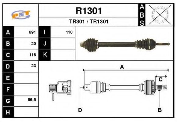 SNRA R1301