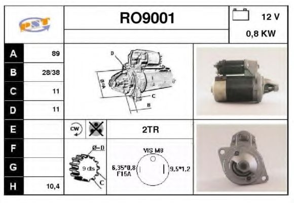 SNRA RO9001