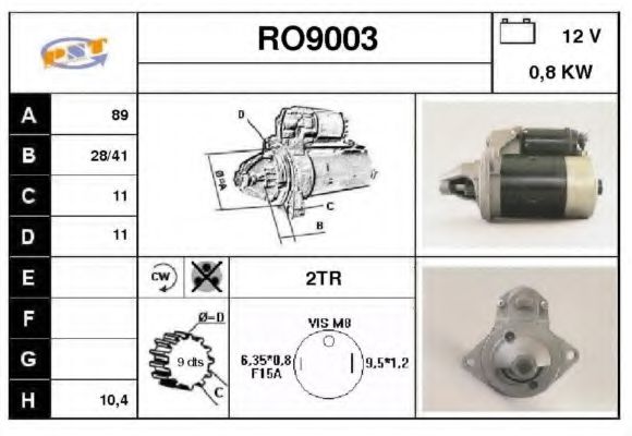 SNRA RO9003