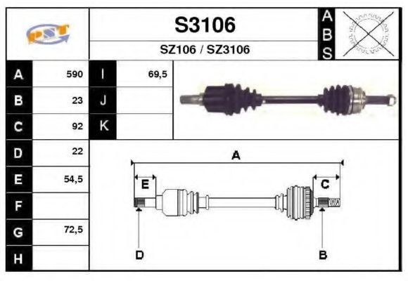 SNRA S3106