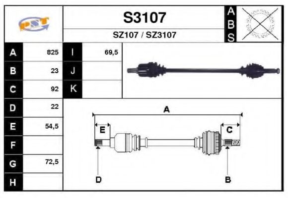 SNRA S3107
