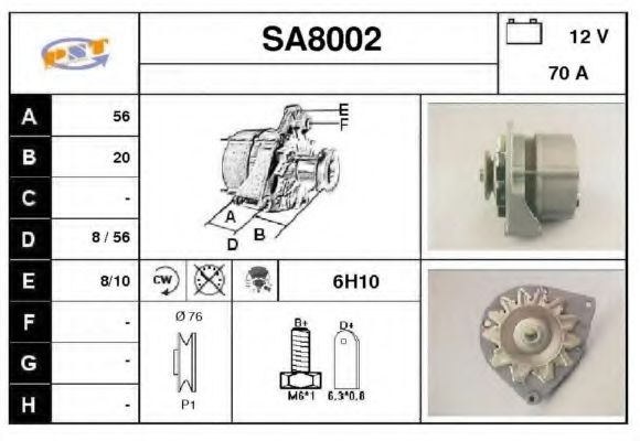 SNRA SA8002