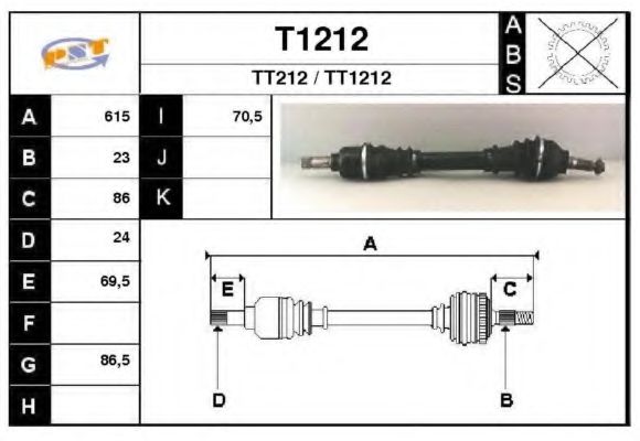 SNRA T1212