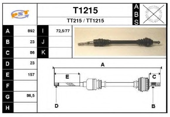 SNRA T1215