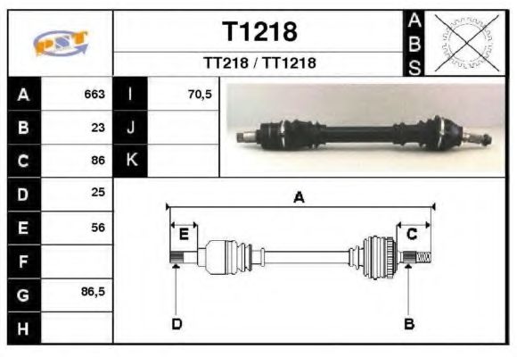 SNRA T1218